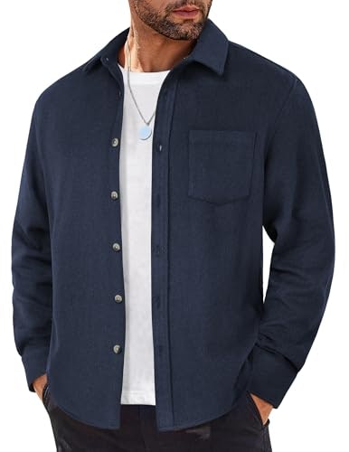 Coofandy Men's Long Sleeve Flannel Button-Down Shirt: $24.22 Coofandy Men's Long Sleeve Flannel Button-Down Shirt: $24.22