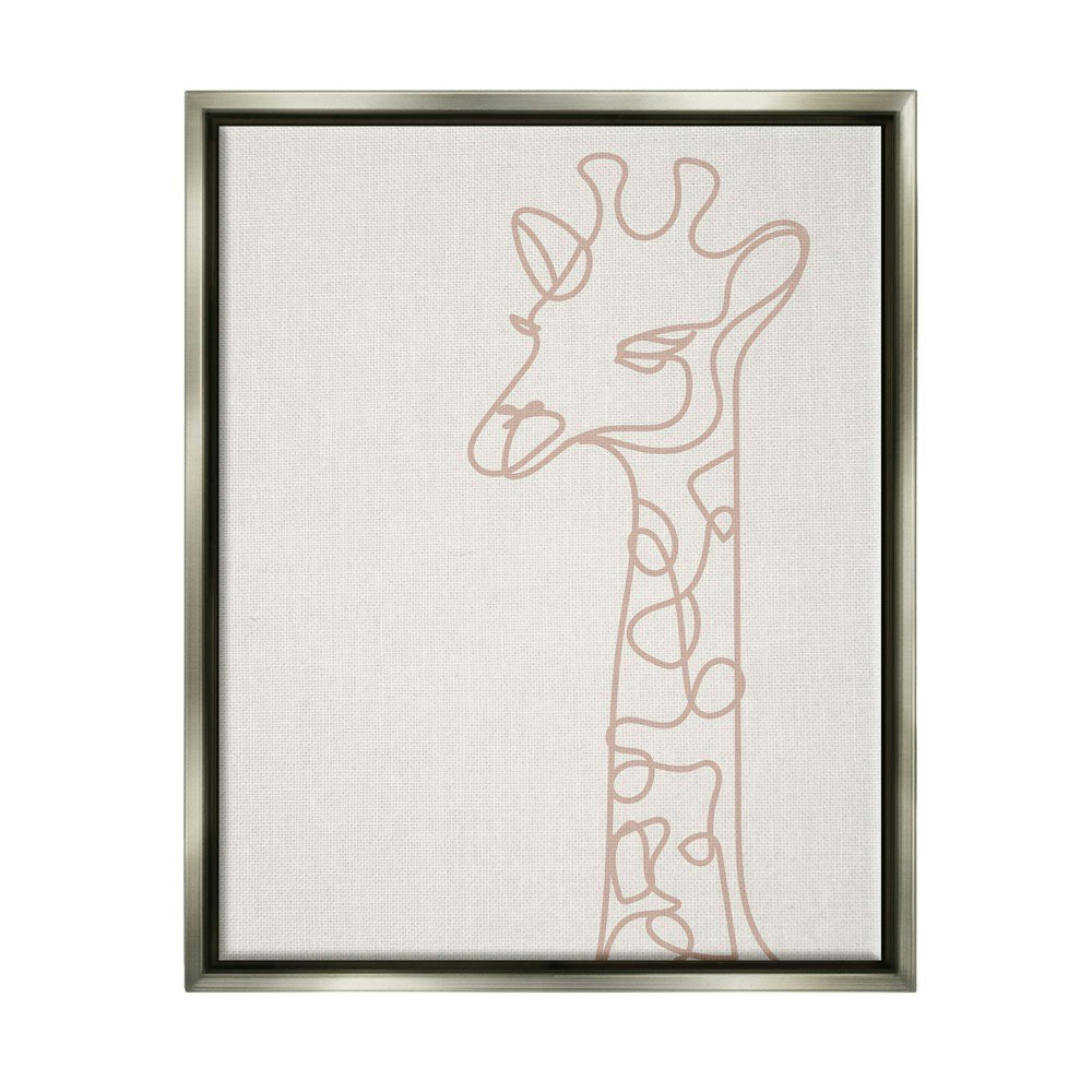 Stupell Industries Melissa Wang Giraffe Line Squiggle Doodle Framed Canvas Wall Art: $123.99 Stupell Industries Melissa Wang Giraffe Line Squiggle Doodle Framed Canvas Wall Art: $123.99
