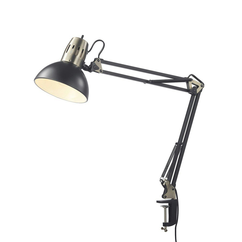 Globe Electric 32" Matte Black Multi-Joint Desk Lamp: $35.99