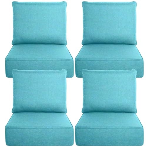 Belord 6-inch Thick Outdoor Chair Cushion 4-Pack: $285.59 Belord 6-inch Thick Outdoor Chair Cushion 4-Pack: $285.59