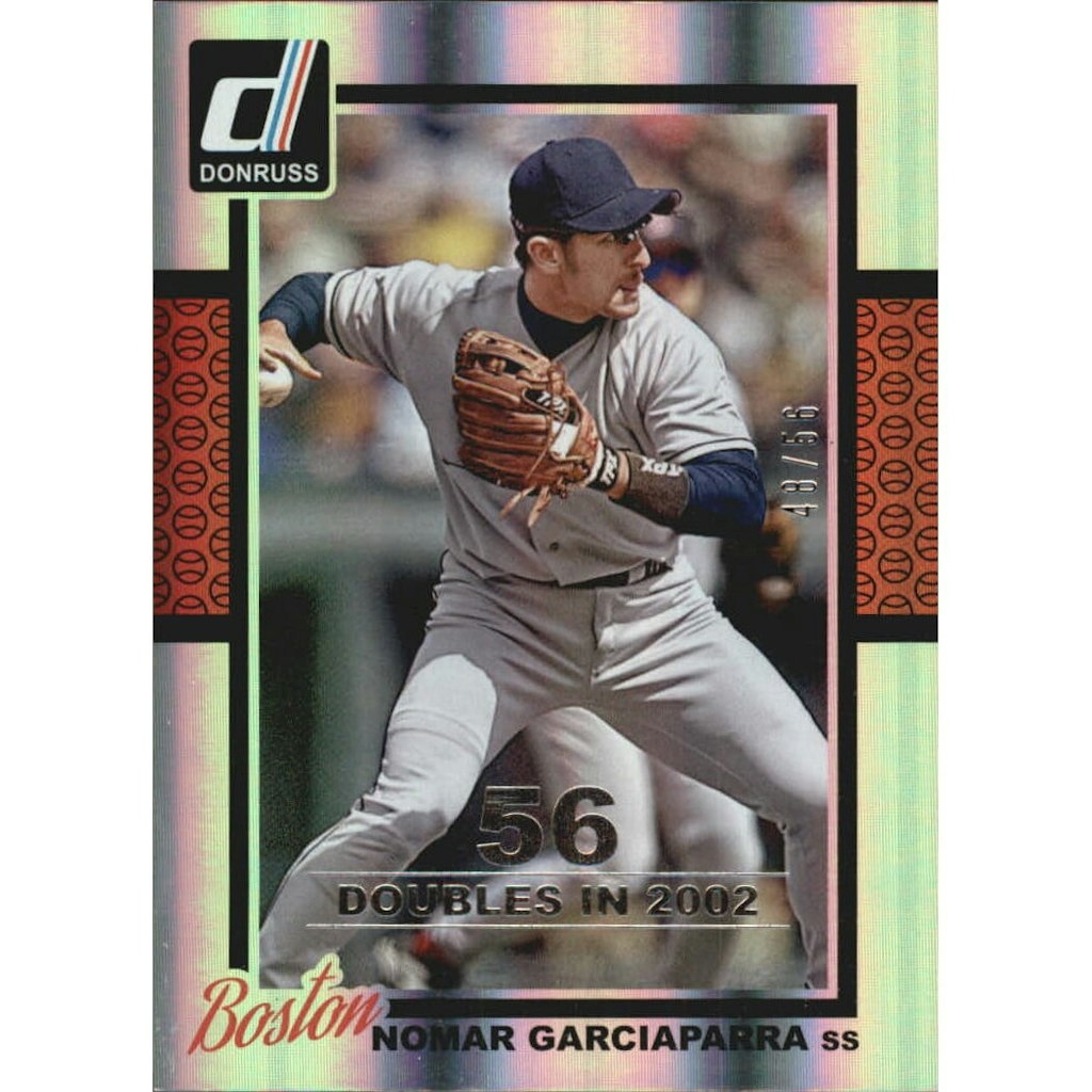 2014 Donruss Nomar Garciaparra Stat Line Season #193/56: $7.20 2014 Donruss Nomar Garciaparra Stat Line Season #193/56: $7.20