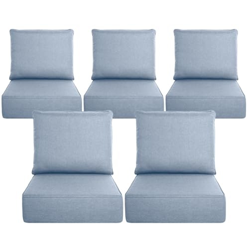Belord 6-Inch Thick Outdoor Cushion 5-Piece Set: $339.99