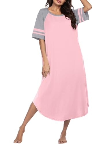 Ekouaer Women's Cotton Nightgown: $18.97 Ekouaer Women's Cotton Nightgown: $18.97