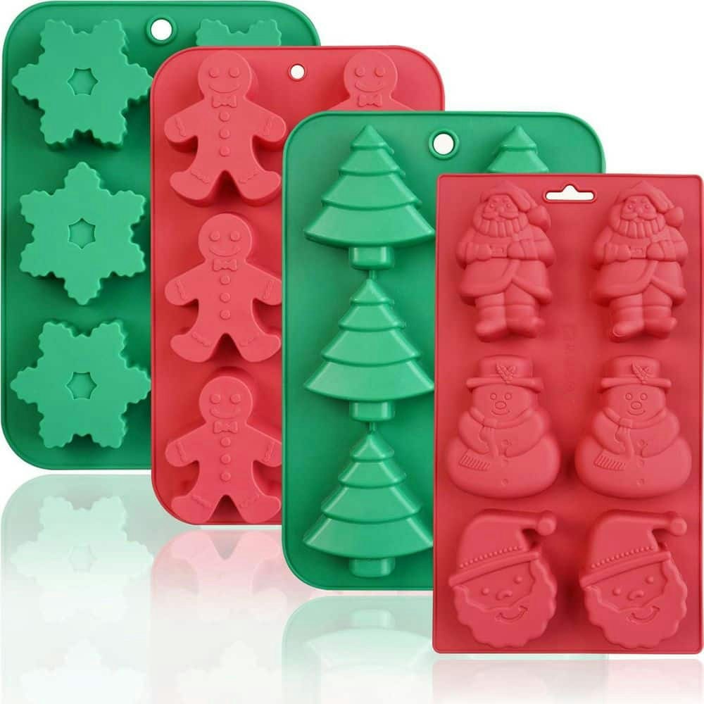 Christmas Silicone Mold 4-Pack: $60.97