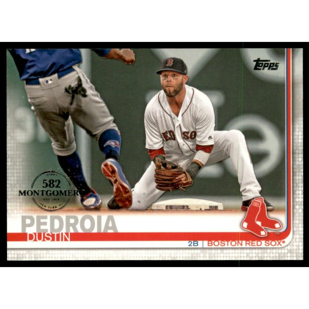 2019 Topps Montgomery Club Factory Set Dustin Pedroia #440: $5.40 2019 Topps Montgomery Club Factory Set Dustin Pedroia #440: $5.40