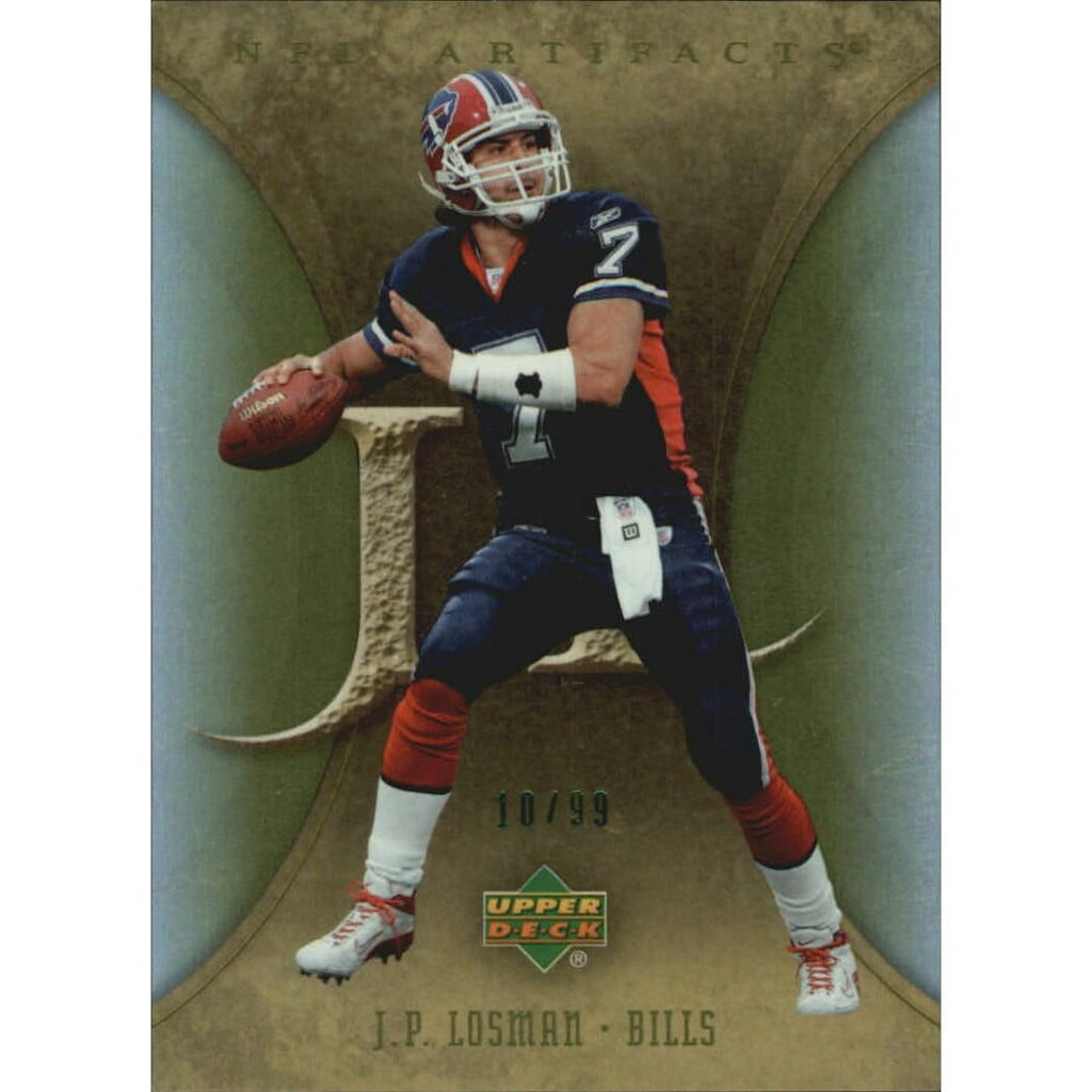 2007 Artifacts Green J.P. Losman Card #11: $5.40 2007 Artifacts Green J.P. Losman Card #11: $5.40