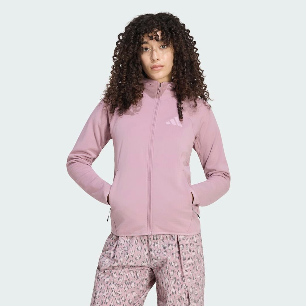 Adidas Terrex Xperior ClimaWarm Ventknit Fleece Hooded Jacket: $100 Adidas Terrex Xperior ClimaWarm Ventknit Fleece Hooded Jacket: $100