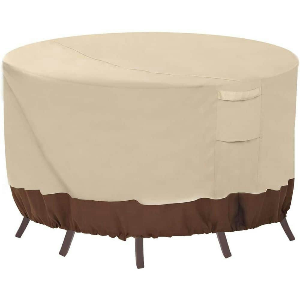 84-Inch Round Patio Furniture Cover: $57.99