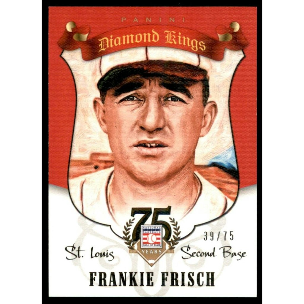 2014 Panini Hall of Fame Diamond Kings Frankie Frisch Card #17: $5.40