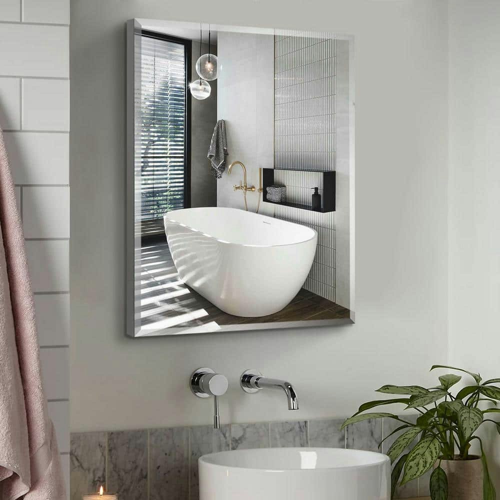 24" x 30" Rectangular Aluminum Medicine Cabinet with Mirror: $296.01 24" x 30" Rectangular Aluminum Medicine Cabinet with Mirror: $296.01