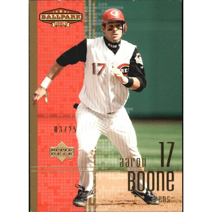 2002 Upper Deck Ballpark Idols Gold Aaron Boone #192 Trading Card: $7