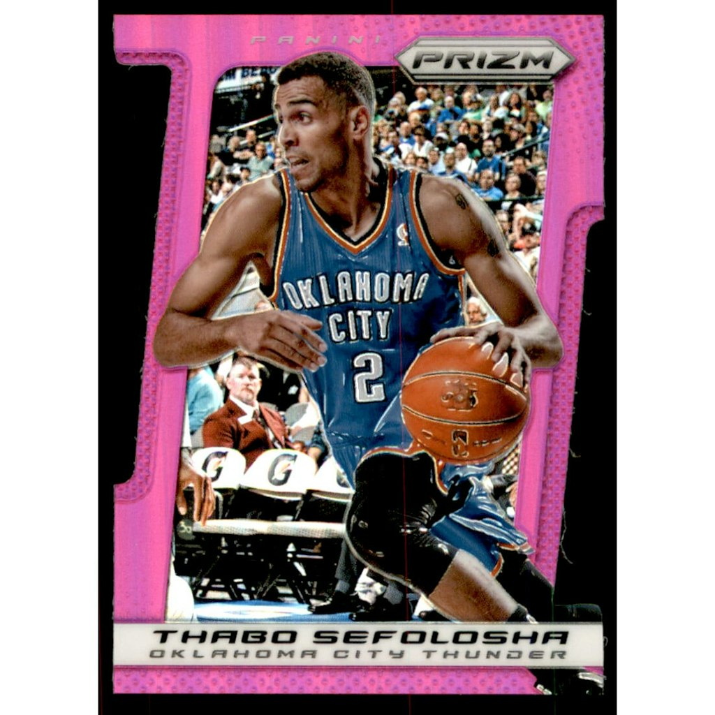 2013-14 Panini Prizm Thabo Sefolosha Purple Die Cut Card #63: $6