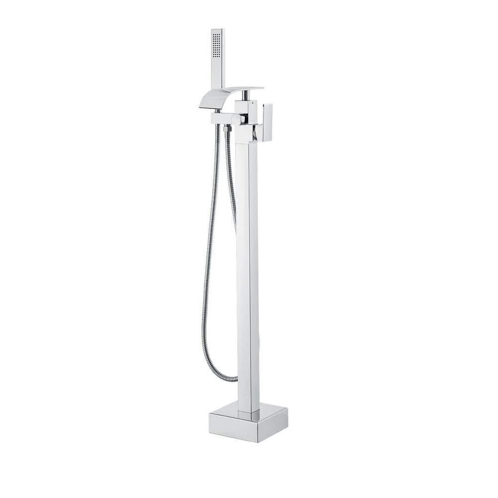 Floor-Standing Bath Faucet and Tub Filler: $123.57