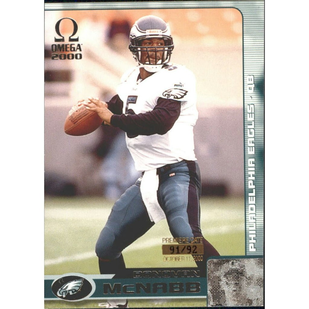 2000 Pacific Omega Premiere Date Donovan McNabb Card #104: $6