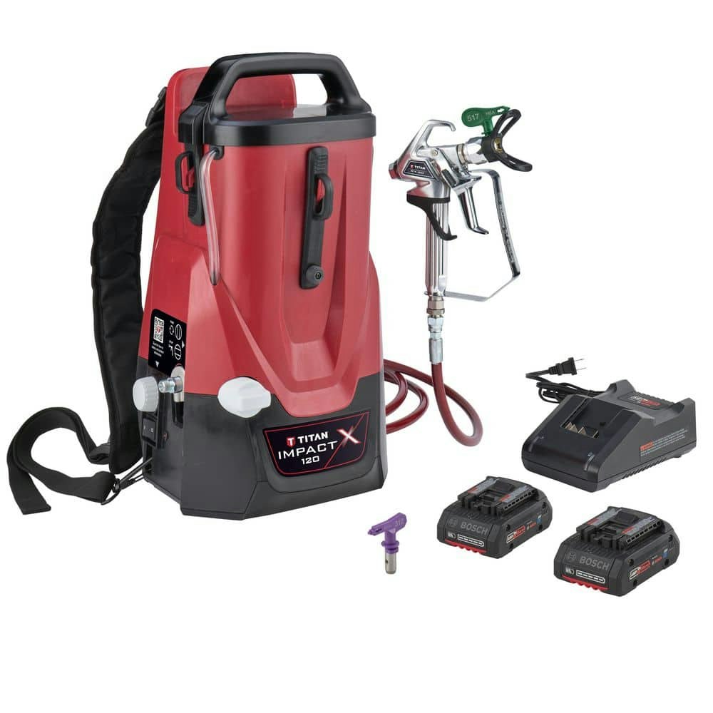 Impact X 120 18V Backpack Paint Sprayer: $1,180