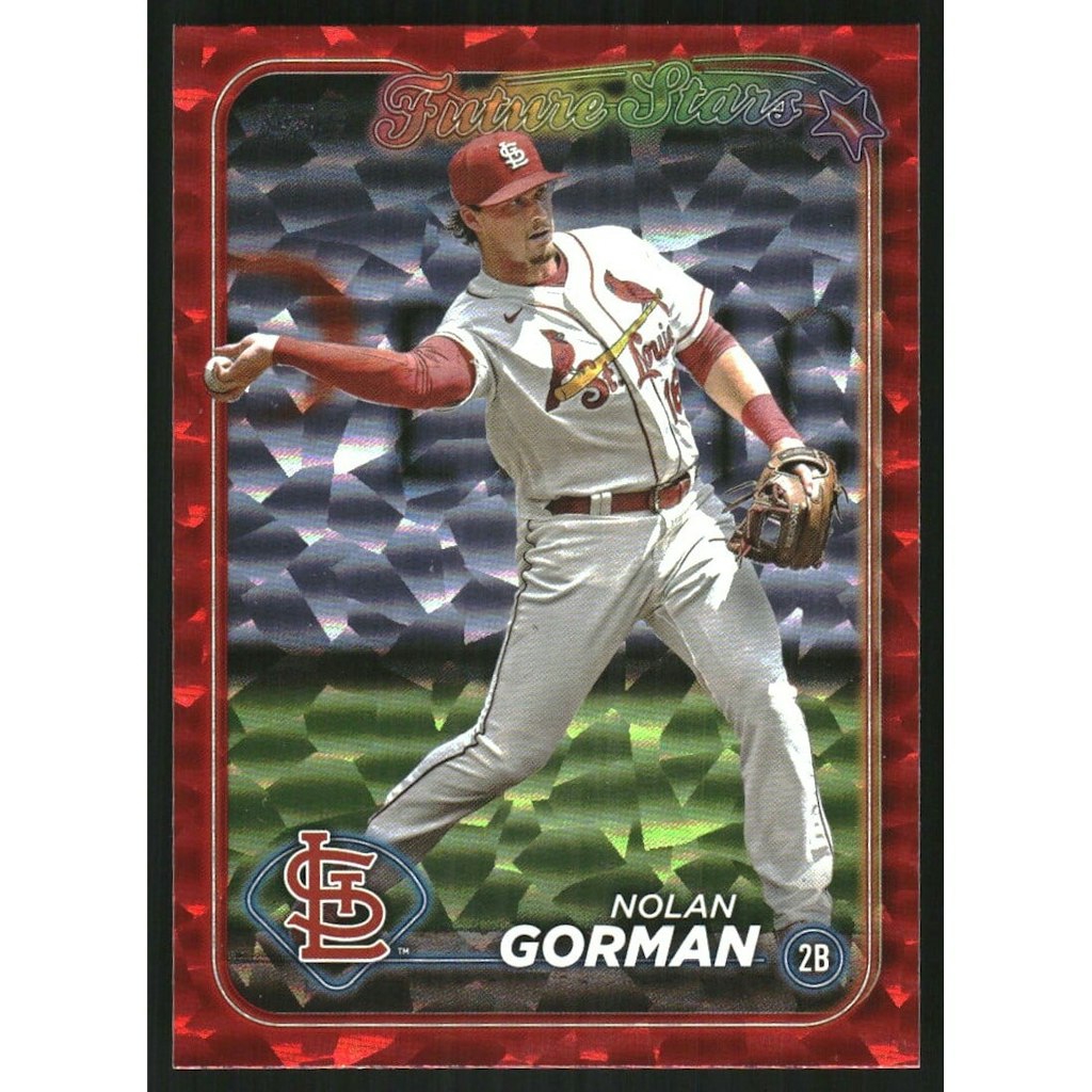 2024 Topps Nolan Gorman Red Foil #591 Baseball Card: $7.20 2024 Topps Nolan Gorman Red Foil #591 Baseball Card: $7.20