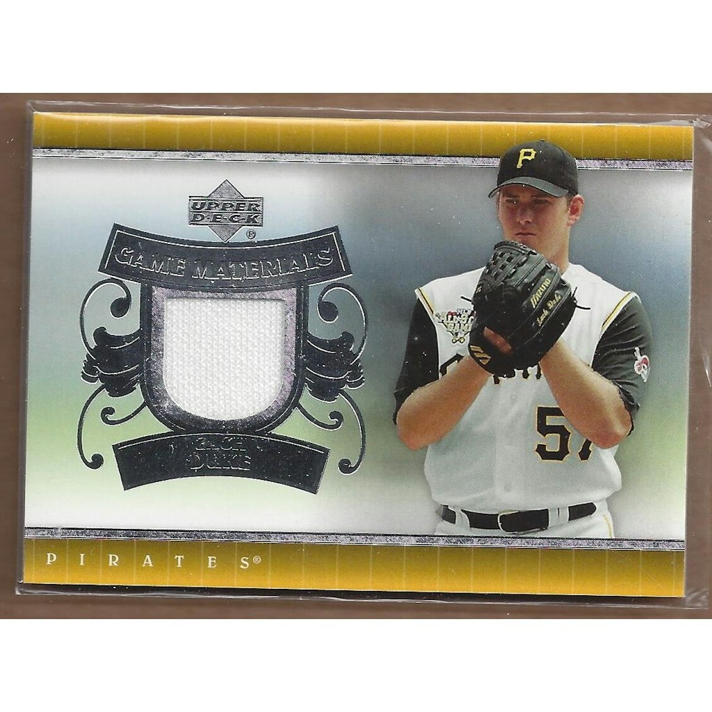 2007 Upper Deck Game Materials Zach Duke Baseball Card: $5.60 2007 Upper Deck Game Materials Zach Duke Baseball Card: $5.60