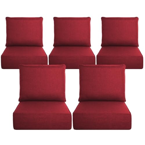 Belord 6-inch Thick Outdoor Cushion 5-Piece Set: $365.49