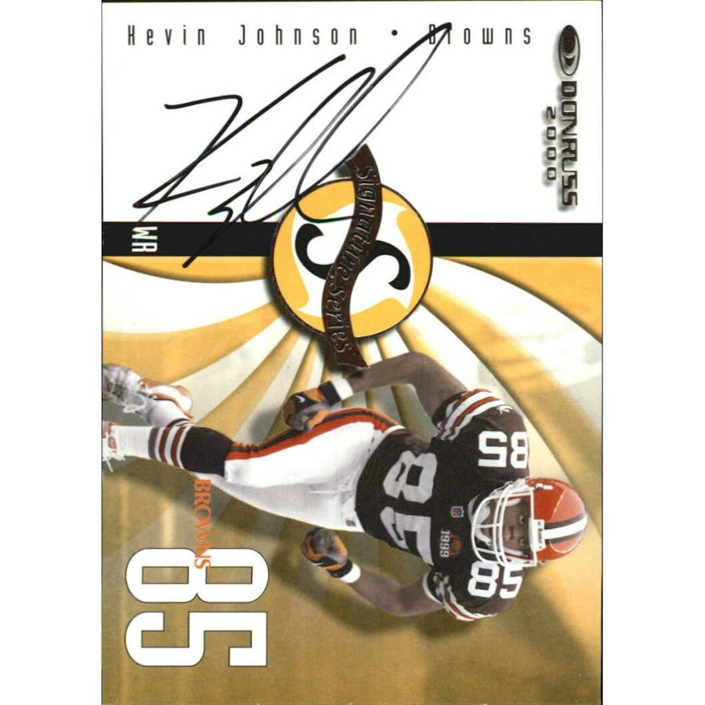 2000 Donruss Signature Series Gold Kevin Johnson #35 Card: $22.50