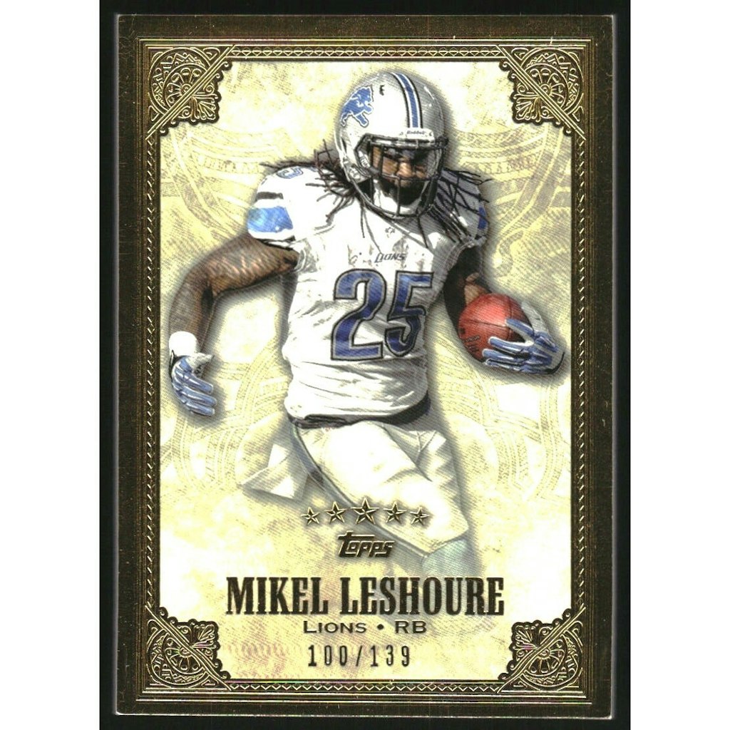 2012 Topps Five Star Mikel Leshoure Card #16: $6 2012 Topps Five Star Mikel Leshoure Card #16: $6
