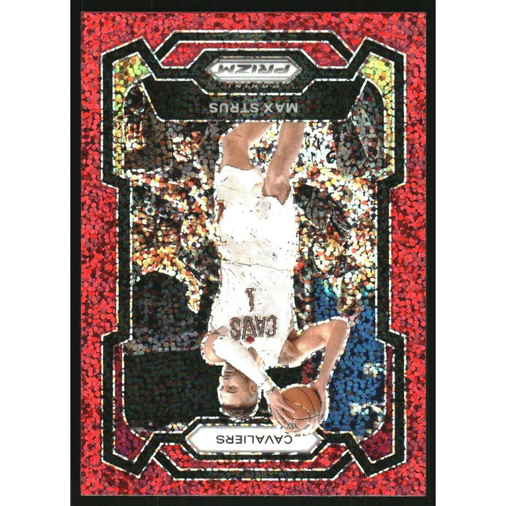 2023-24 Panini Prizm Red Sparkle Max Strus Card: $5 2023-24 Panini Prizm Red Sparkle Max Strus Card: $5