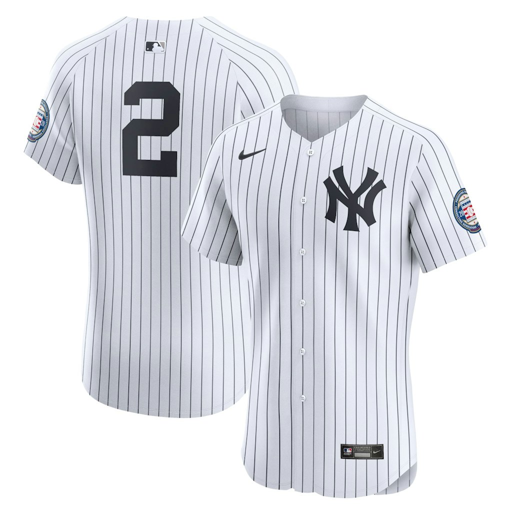Nike Derek Jeter New York Yankees 2020 Hall of Fame Induction Patch Elite Jersey: $374.99 Nike Derek Jeter New York Yankees 2020 Hall of Fame Induction Patch Elite Jersey: $374.99
