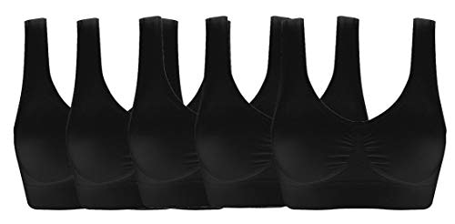 Ohlyah Women's Seamless Wire-Free Bra 5-Pack: $26.16 Ohlyah Women's Seamless Wire-Free Bra 5-Pack: $26.16