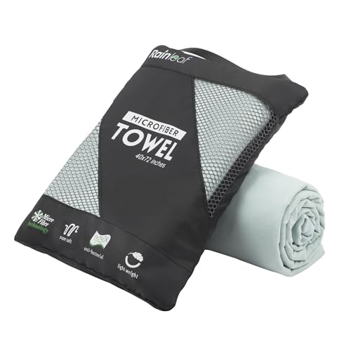 Rainleaf Microfiber Camping and Travel Towel: $11.04 Rainleaf Microfiber Camping and Travel Towel: $11.04
