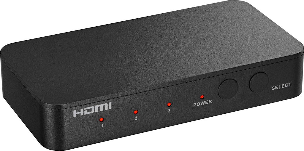 Insignia 3-Port 4K HDR HDMI Switch: $49.99 Insignia 3-Port 4K HDR HDMI Switch: $49.99
