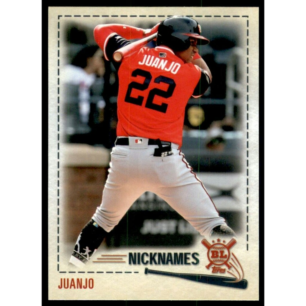 2019 Topps Big League Juan Soto Players Weekend Nicknames Card #PW14: $5.60 2019 Topps Big League Juan Soto Players Weekend Nicknames Card #PW14: $5.60
