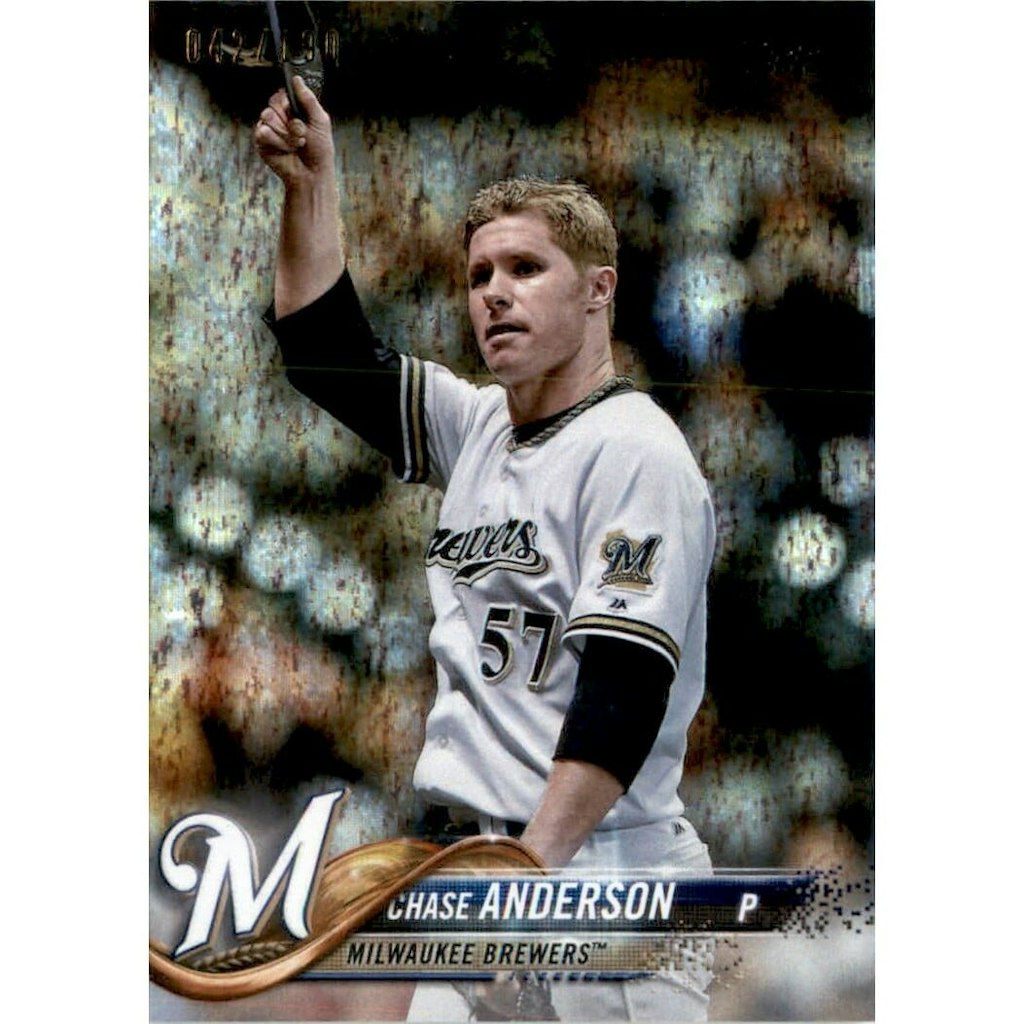 2018 Topps Factory Set Foilboard Chase Anderson Baseball Card: $5.40 2018 Topps Factory Set Foilboard Chase Anderson Baseball Card: $5.40