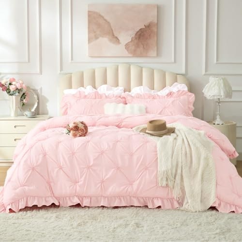 Bedelite King Ruffle Comforter Set: $49.99 Bedelite King Ruffle Comforter Set: $49.99