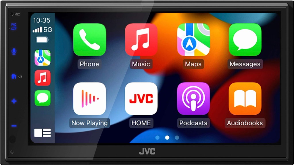 JVC 6.8-inch Android Auto and Apple CarPlay Bluetooth Digital Media Receiver: $279.99 JVC 6.8-inch Android Auto and Apple CarPlay Bluetooth Digital Media Receiver: $279.99