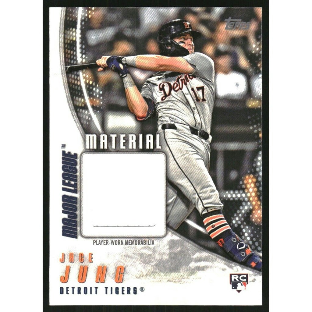 2025 Topps Major League Materials Jace Jung Card: $7.20 2025 Topps Major League Materials Jace Jung Card: $7.20
