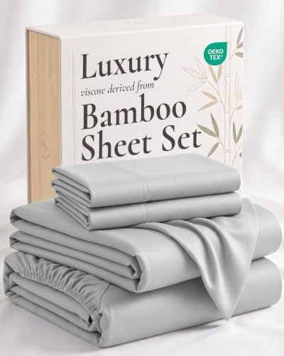 Hotel Sheets Direct Queen 4-Piece Bamboo Bed Sheet Set: $58.38 Hotel Sheets Direct Queen 4-Piece Bamboo Bed Sheet Set: $58.38