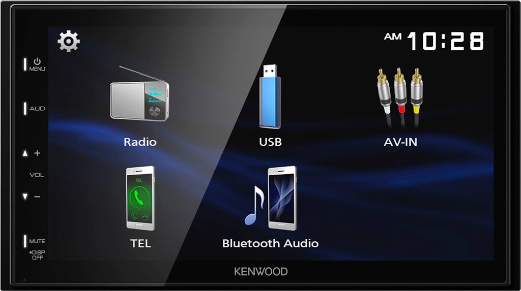 Kenwood DMX129BT 6.8-inch Bluetooth Digital Media Receiver: $199.99 Kenwood DMX129BT 6.8-inch Bluetooth Digital Media Receiver: $199.99