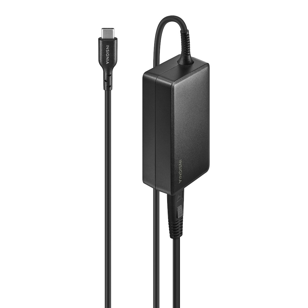 Insignia 65W 8-Foot USB-C Laptop Power Adapter: $29.99