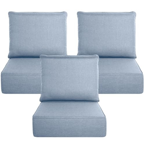 Belord 6-Inch Thick Outdoor Chair Cushion 3-Pack: $220.99 Belord 6-Inch Thick Outdoor Chair Cushion 3-Pack: $220.99