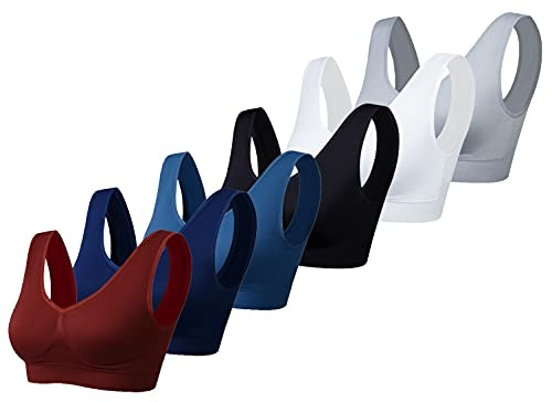 Ohlyah Women's Seamless Wire-Free Sports Bra 6-Pack: $29.74 Ohlyah Women's Seamless Wire-Free Sports Bra 6-Pack: $29.74