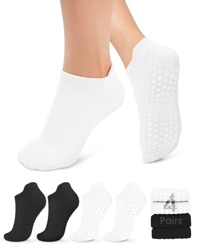 YeuG Non-Slip Pilates Grip Socks: $11.24 YeuG Non-Slip Pilates Grip Socks: $11.24