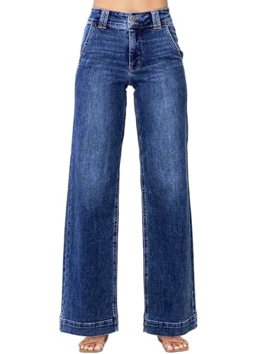 Astylish Women's High-Waisted Wide-Leg Pull-On Jeans: $27.62 Astylish Women's High-Waisted Wide-Leg Pull-On Jeans: $27.62