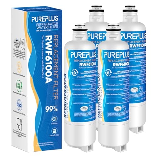 Pureplus Replacement Refrigerator Water Filter 4-Pack: $59.49 Pureplus Replacement Refrigerator Water Filter 4-Pack: $59.49