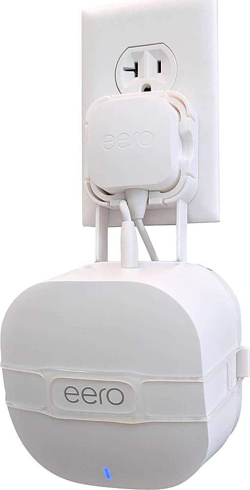 Mount Genie Outlet Mount for Amazon Eero 6 and Eero Mesh Wi-Fi: $12.99