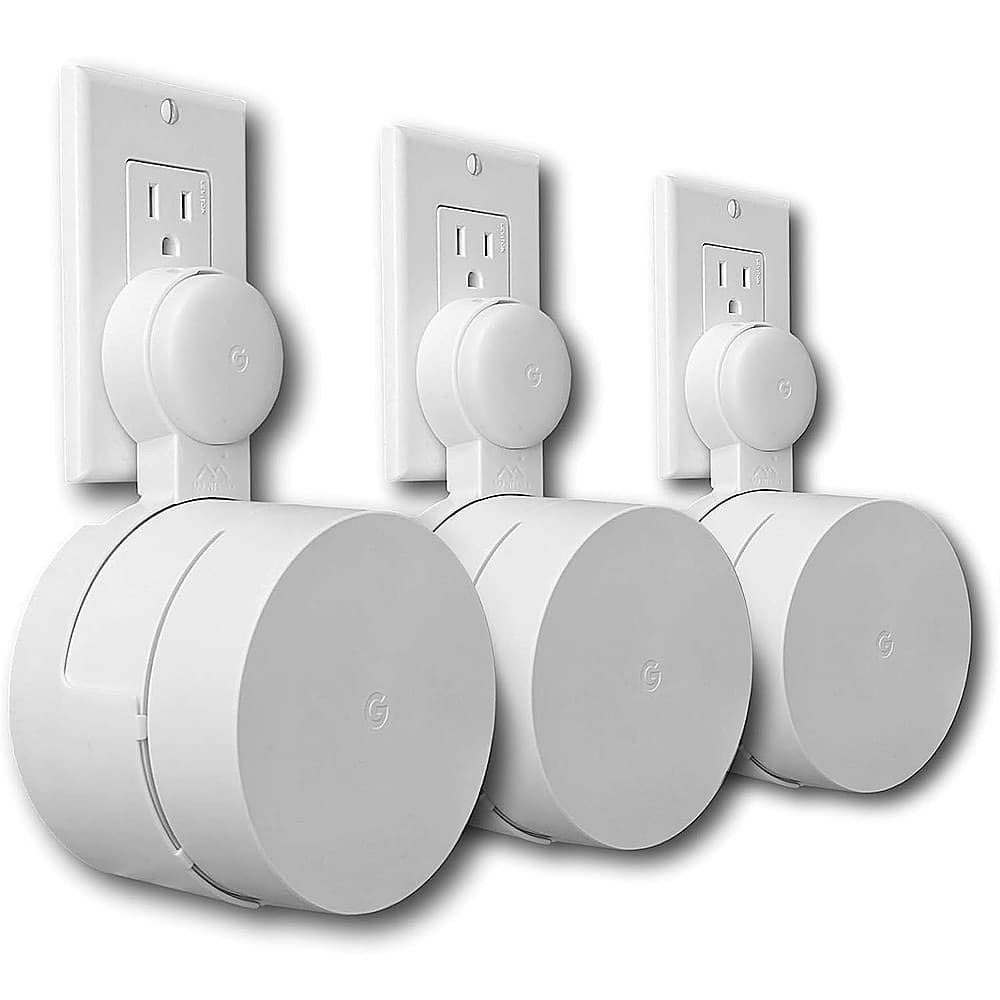 Mount Genie Round Plug Outlet Mount for Google WiFi AC1200 3-Pack: $24.99 Mount Genie Round Plug Outlet Mount for Google WiFi AC1200 3-Pack: $24.99