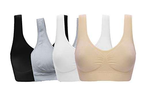 Ohlyah Women's Seamless Wire-Free Bra 4-Pack: $22.77 Ohlyah Women's Seamless Wire-Free Bra 4-Pack: $22.77