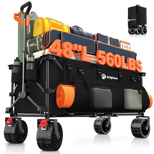 Originsure 300L Foldable Beach Wagon: $89.99 Originsure 300L Foldable Beach Wagon: $89.99