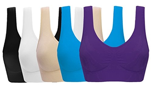 Ohlyah Women's Seamless Wire-Free Bra 5-Pack: $25.49 Ohlyah Women's Seamless Wire-Free Bra 5-Pack: $25.49