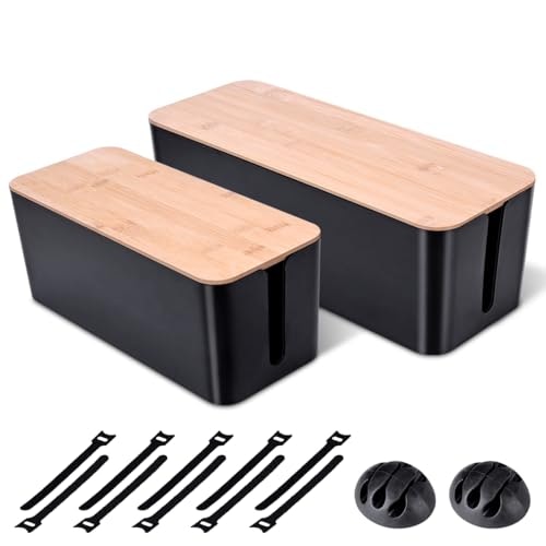 Naeety Cable Management Box 2-Pack: $24.98 Naeety Cable Management Box 2-Pack: $24.98