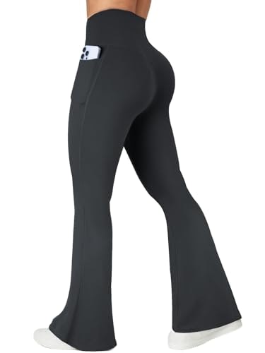 Copyleaf Women's Crossover Flare Yoga Pants with Pockets: $13.94 Copyleaf Women's Crossover Flare Yoga Pants with Pockets: $13.94