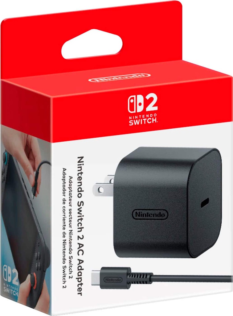 Nintendo Switch 2 AC Adapter: $34.99 Nintendo Switch 2 AC Adapter: $34.99